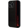 Audi Carbon Fiber Stripe iPhone 13 Pro Max 6.7 czarny/black hardcase AUS-TPUPCIP13PM-R8/D1-BK